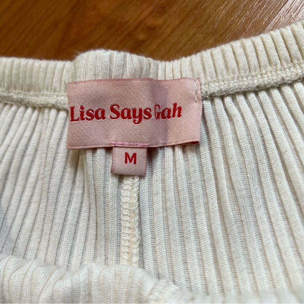 Lisa Says Gah Mia Shorts in Oat Milk - Picture 7 of 9